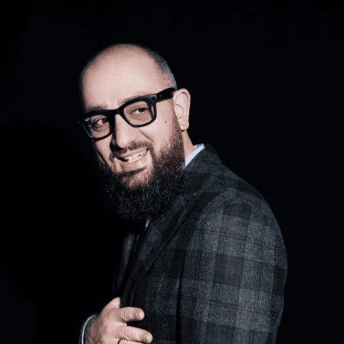 Portrait of portfolio creator